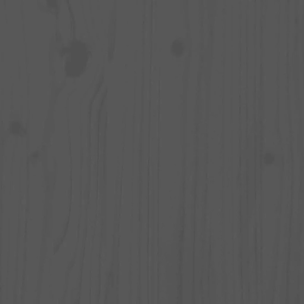 Ζαρντινιέρα Υπερυψωμένη 101x30x69 εκ. από Μασίφ Ξύλο Πεύκου - Γκρι