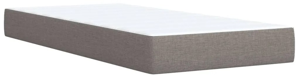 ΚΡΕΒΑΤΙ BOXSPRING ΜΕ ΣΤΡΩΜΑ TAUPE 90X200 ΕΚ. ΥΦΑΣΜΑΤΙΝΟ 3291181