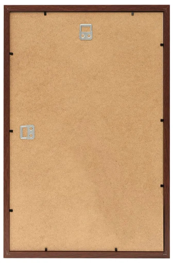 vidaXL Κορνίζες Κολάζ Τοίχου 3 τεμ. Καφέ 50 x 70 εκ. MDF