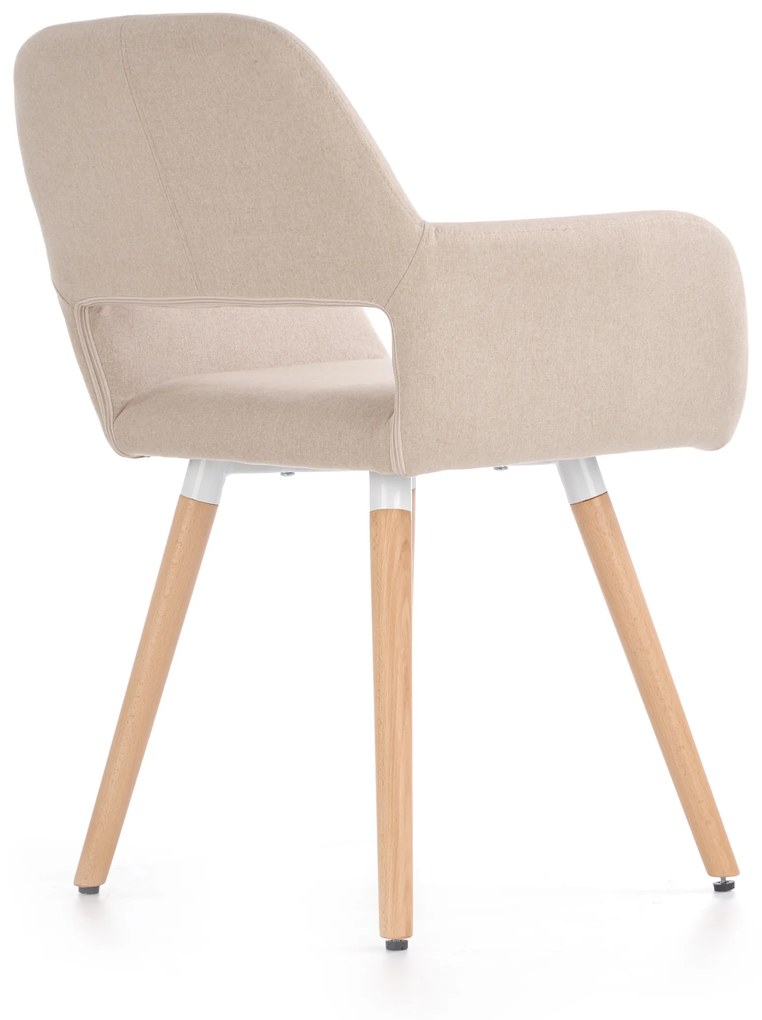 K283 chair, color: beige DIOMMI V-CH-K/283-KR-BEŻOWY