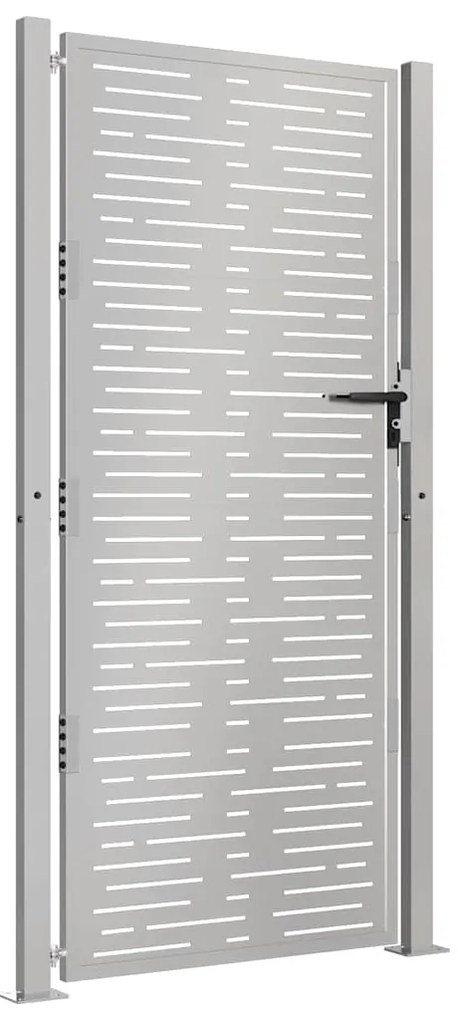 vidaXL Πόρτα Κήπου Τετράγωνη 100x200 εκ. από Ατσάλι Corten