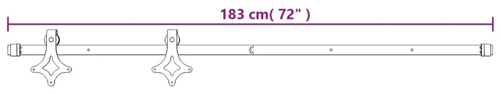 ΣΥΡΟΜΕΝΗ ΜΕΣΟΠΟΡΤΑ ΜΕ ΜΗΧΑΝΙΣΜΟ 70 X 210 ΕΚ. ΜΑΣΙΦ ΞΥΛΟ ΠΕΥΚΟΥ 3203122