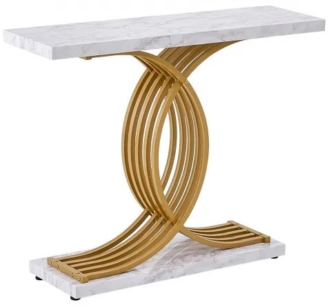 VEVOR Narrow Console Sofa Table Couch Table 39.4 in for Entryway &amp; Living Room
