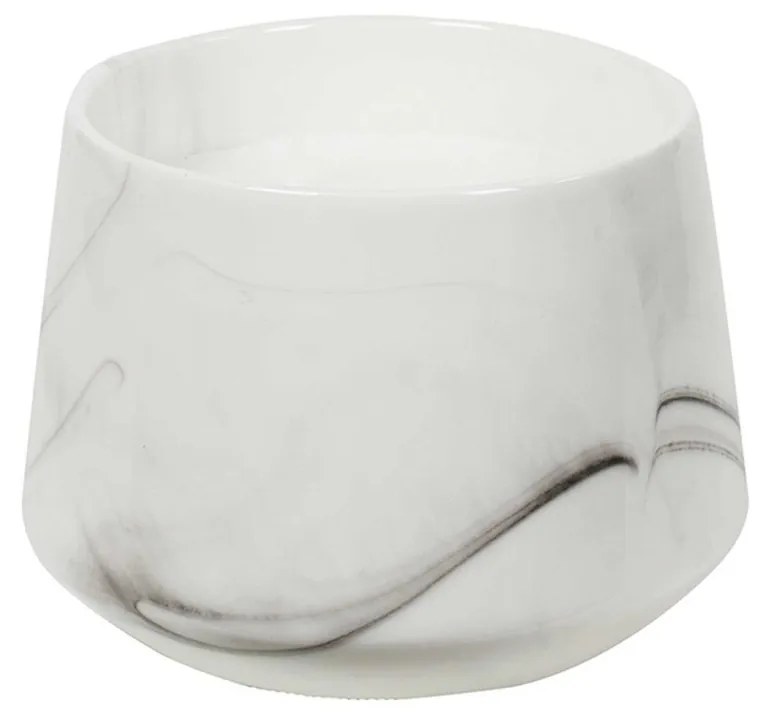 Κεριά / διαχύτες The home deco factory BOUGIE PARFUMEE MARBREE BLANCHE H13.5CM M12