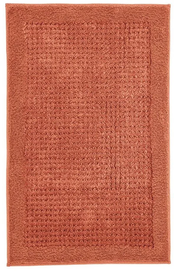Πατάκι Μπάνιου Net Terracotta Kleine Wolke 70X120 100% Cotton