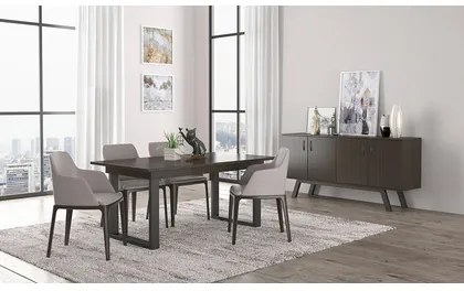 Savvidis Furniture  Μπουφές 180x44.5x85 N2 Βέγκε Μελαμίνη BEST-8080227