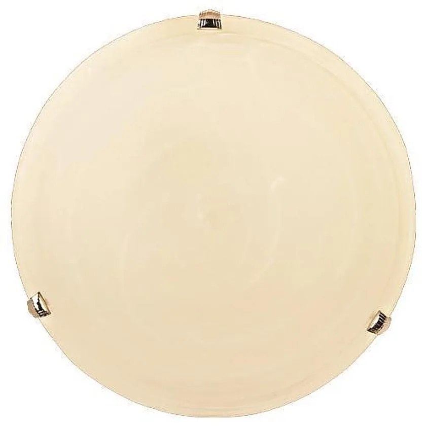 Πλαφονιέρα Τοίχου "ERIS" 1xE27 Μελί/Μπρονζέ EUROLAMP 145-22414
