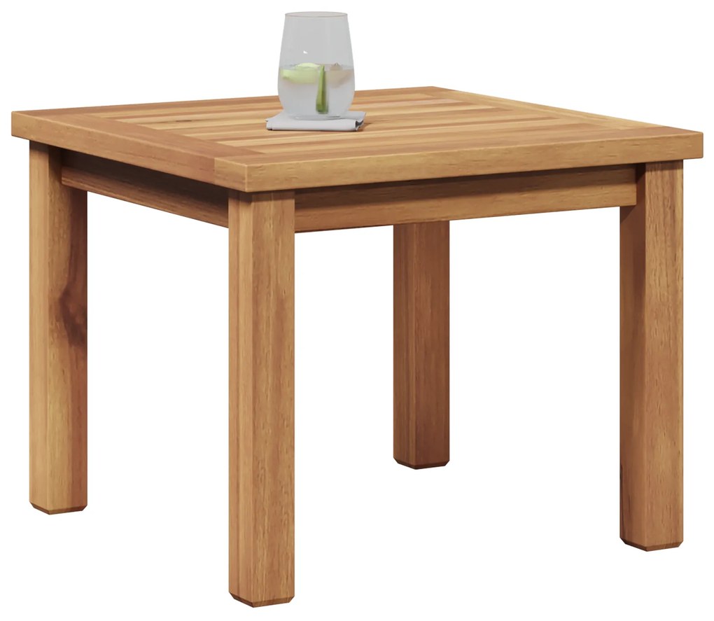 vidaXL Τραπεζάκι σαλονιού Καφέ 45 x 45 x 36 cm Μασίφ ξύλο teak