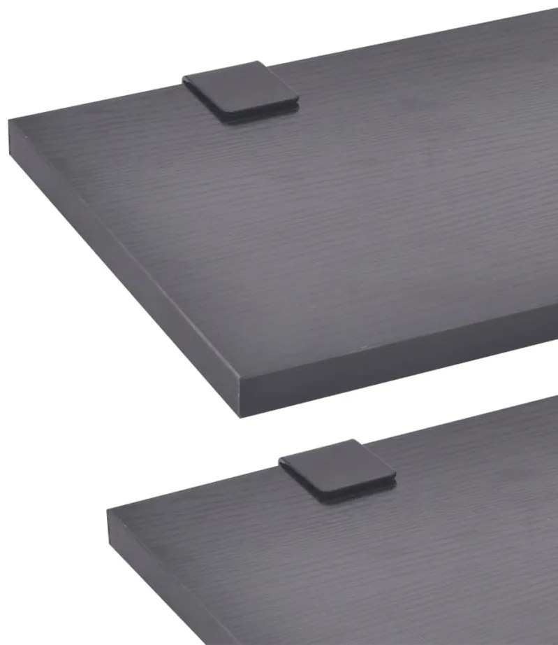 vidaXL Σετ Επίλων Μπάνιου 9 Τεμ. με Νιπτήρα με Μαύρη Μπαταρία