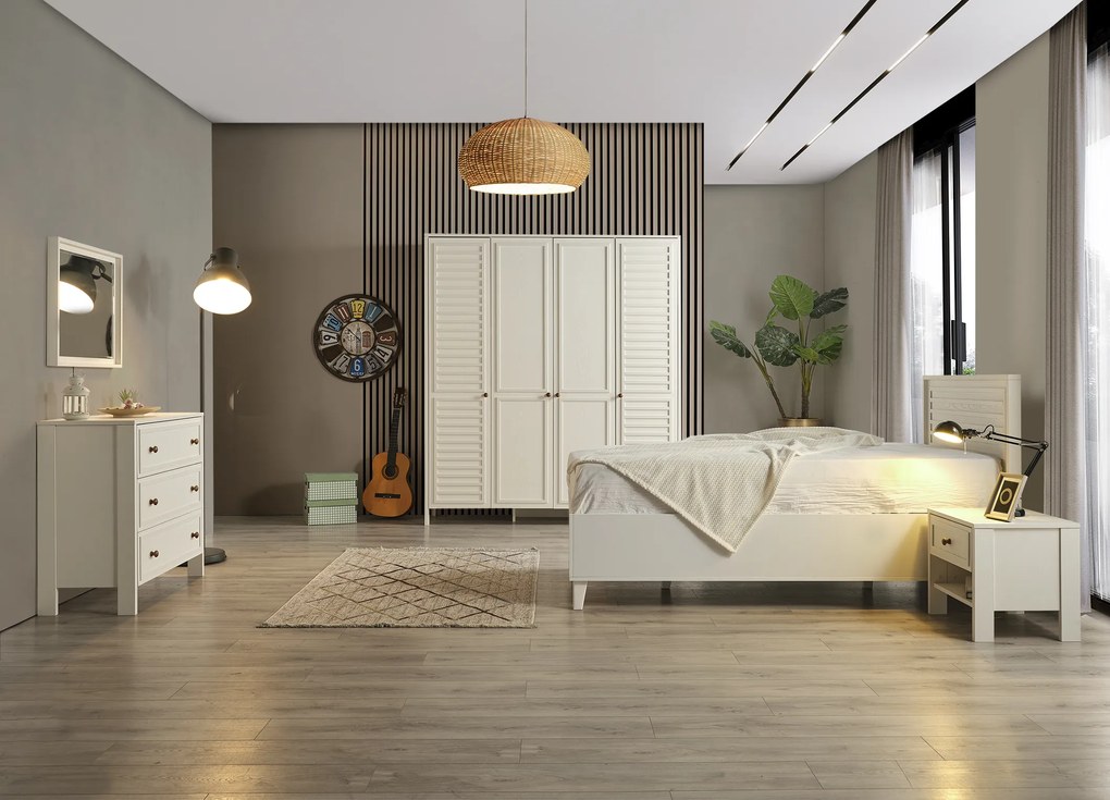 Κρεβάτι Μπαούλο ημίδιπλο Inci Room 120x200cm  BYZ-131/NC-123 Gencecix