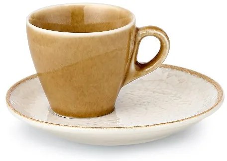 Φλυτζάνι Καφέ 100ml In-glaze Stoneware Dune Beige CRYSPO TRIO 47.120.17