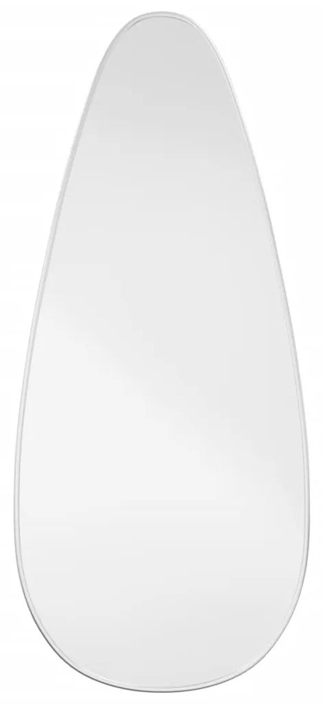 vidaXL Καθρέφτης Τοίχου Ασημί 80x35 εκ.