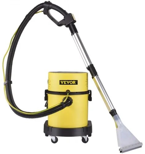VEVOR Wet Dry Vacuum Cleaner, 5.3 Gallon 2 Peak HP, 4-in-1 Portable Shop Vacuum w/ Blow &amp; Spray Function, Remote Control, HEPA &amp; Sponge Filtration, 5 Brush for Household, Car