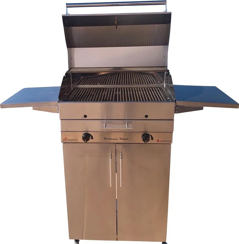 BBQ Υγραερίου  INOX Exivos HArmony Plus με ερμάριο - 9,4kW