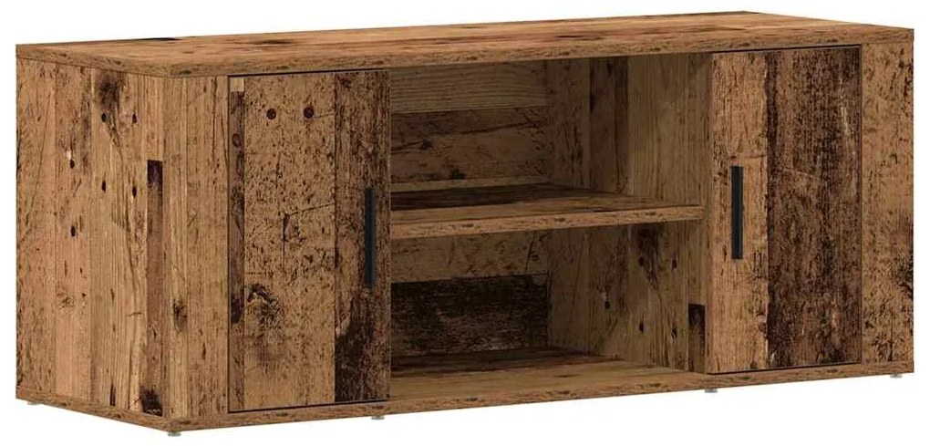 vidaXL Τηλεοπτική Βάση Παλαιό ξύλο 100 x 35 x 40 εκ Επεξεργασμένο ξύλο