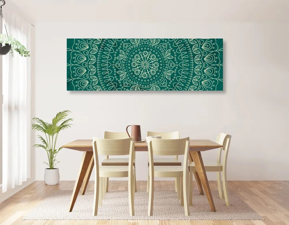 Εικόνα ζωγραφισμένη στο χέρι Mandala - 150x50