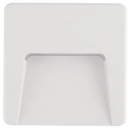 Απλίκα Φωτιστικό Τοίχου LED 3W 3CCT IP65 12x12cm Slim Pro Eurolamp-145-52096-Λευκό 145-52096