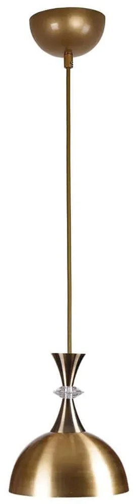 Φωτιστικό Οροφής 534LUN3867 Φ25x70cm 1xE27 40W Gold Opviq