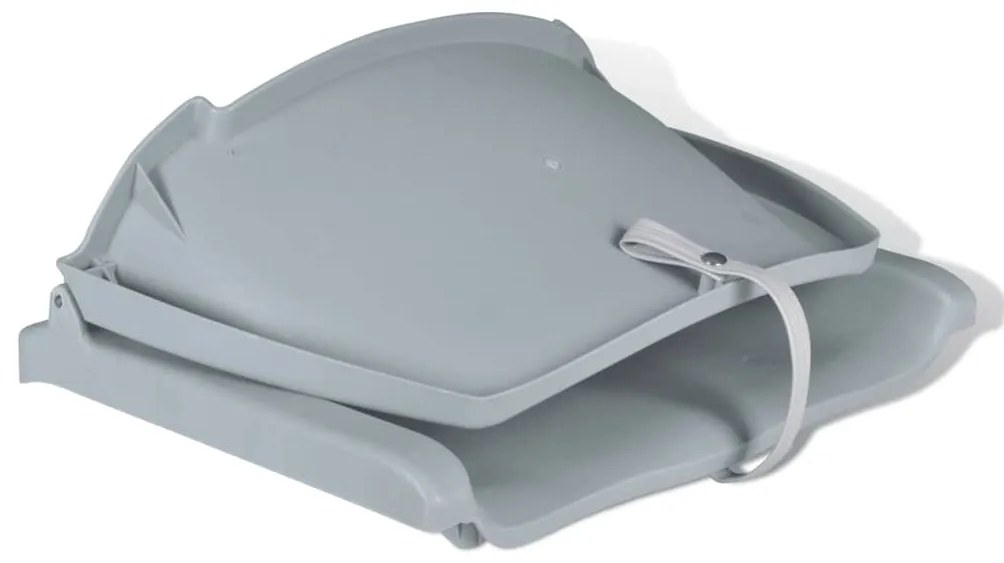 vidaXL Καθίσματα Σκάφους 2 τεμ. με Αναδιπλούμ. Πλάτη Γκρι 41x51x48 εκ.