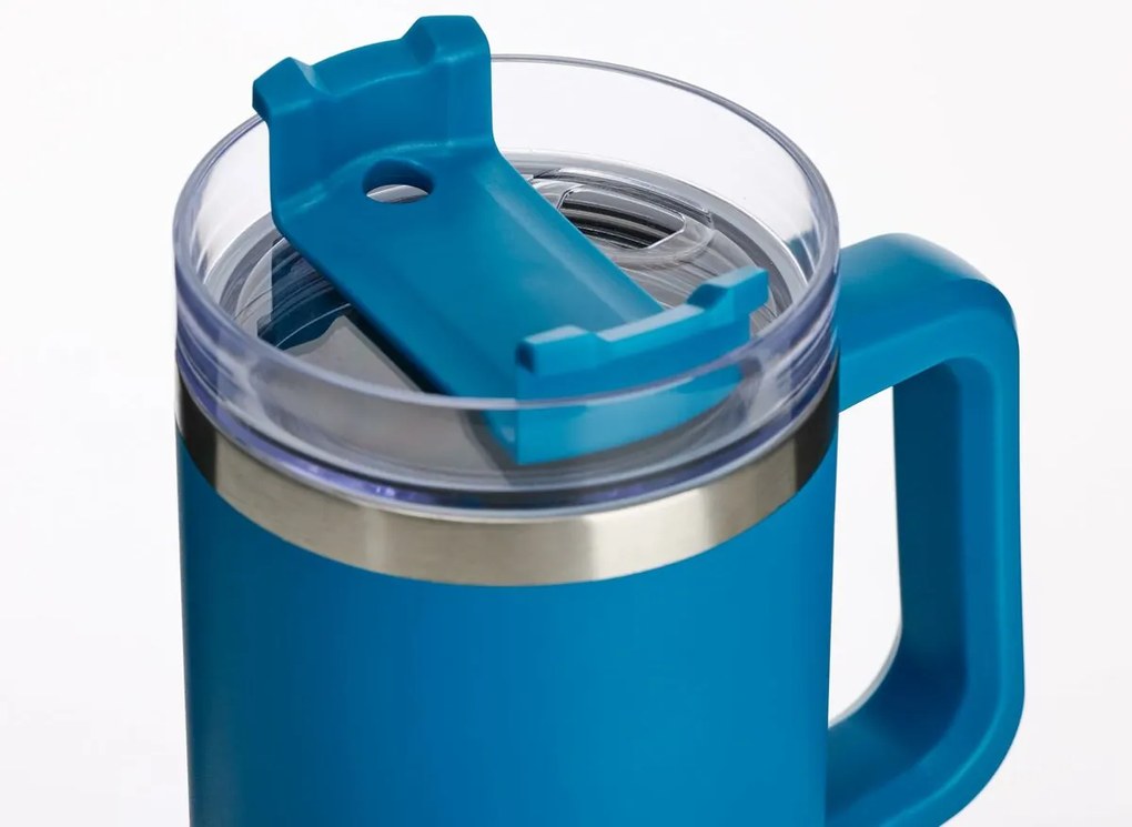 Μπουκάλι νερού Muitomas TRAVELMUG900BL Μπλε Ανοξείδωτο ατσάλι