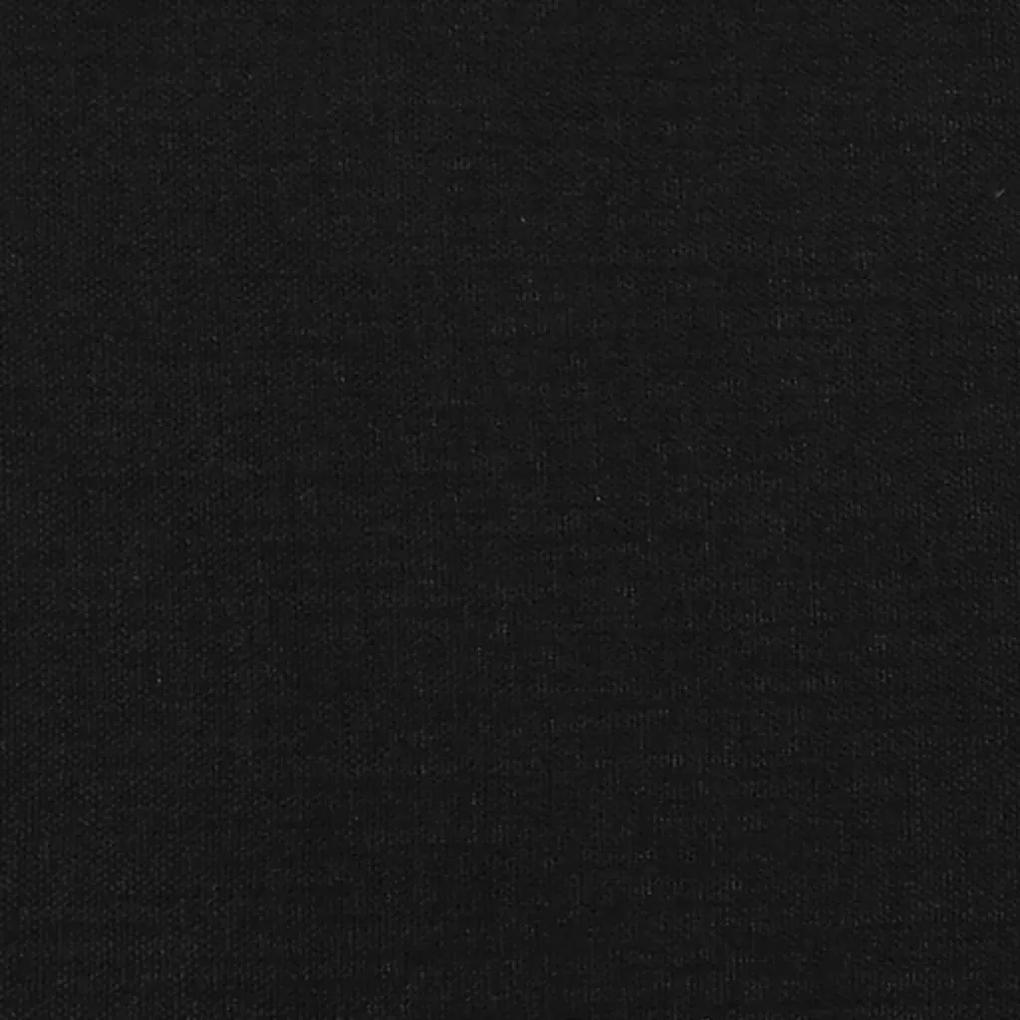 vidaXL Στρώμα με Pocket Springs Μαύρο 140x200x20 εκ. Υφασμάτινο