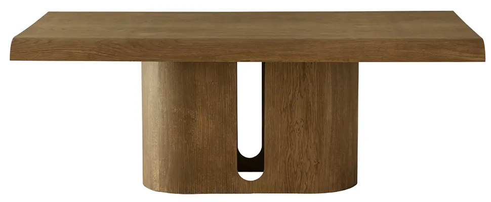 Artekko Asos Καφέ Τραπεζαρία MDF (200x110x77)cm Artekko 783-6501
