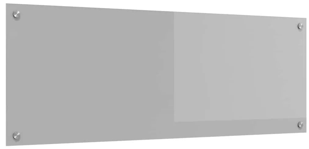 vidaXL Πίσω Πάνελ Κουζίνας Ανοιχτό γκρι 110 x 40 x 0.6 εκ.