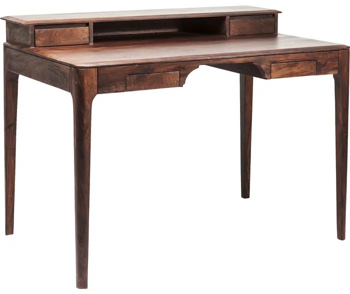 Γραφείο Brooklyn Walnut Desk 110x70cm 110x70x85εκ - Καφέ