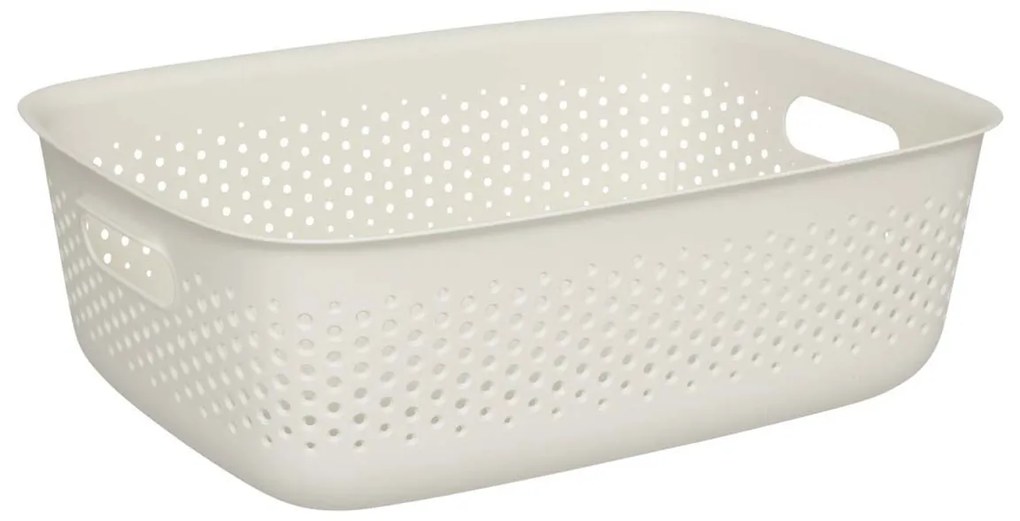 Καλάθι Αποθήκευσης (39x28.7x13) F-V Tila Creme 205562D