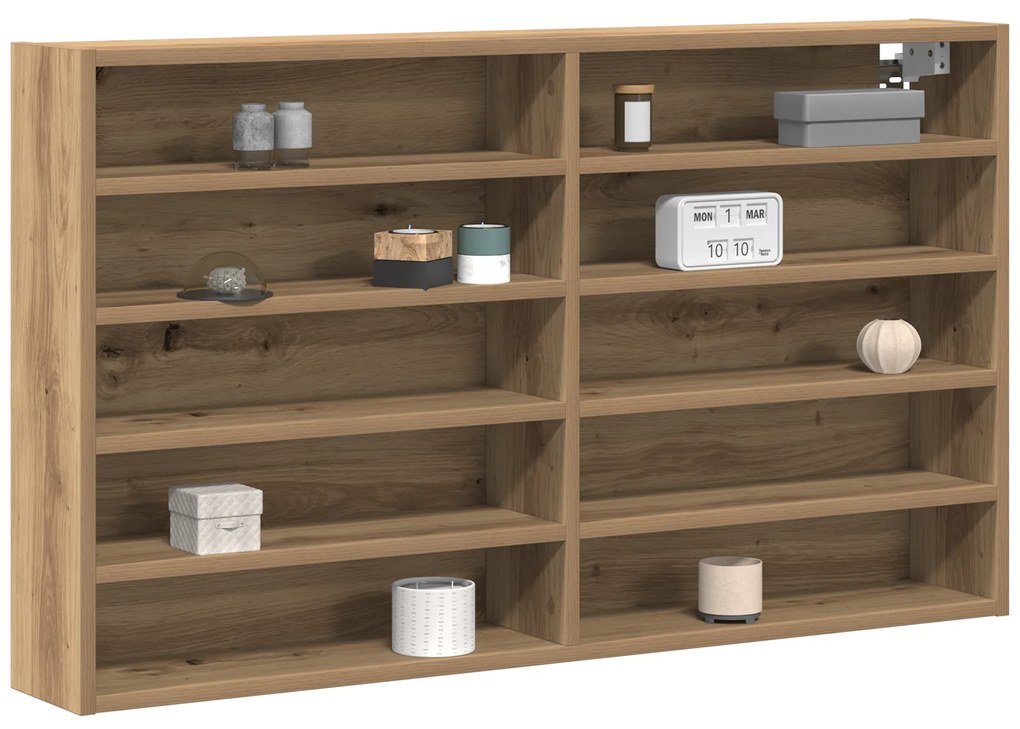 vidaXL Βιτρίνα Καμπίνας Artisan Oak 100x15x58 εκ. Επεξεργασμένο ξύλο