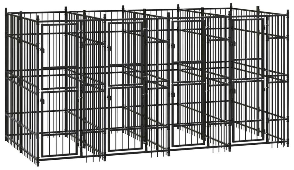 Κλουβί Σκύλου Εξωτερικού Χώρου 7,37 μ² από Ατσάλι
