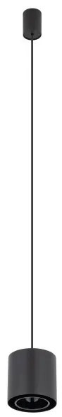 Κρεμαστό Φωτιστικό Οροφής 1xGU10 Φ13cm Point Duo Nowodvorski -11512-Μαύρο 11512