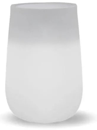 Ηλιακή Φωτιζόμενη Γλάστρα LED RGBW IP65 6500K Camelia High LUMCAHIGSSNW New Garden-LUMCAHIGSSNW-Λευκό LUMCAHIGSSNW