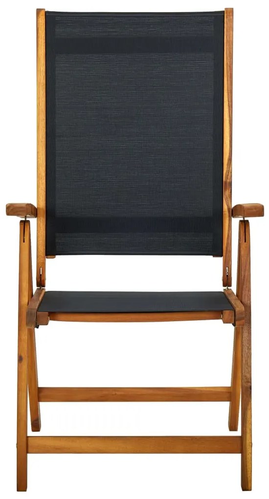 vidaXL Σετ Τραπεζαρίας Εξωτερικού Χώρου 7 τεμ. από Μασίφ Ξύλο Ακακίας