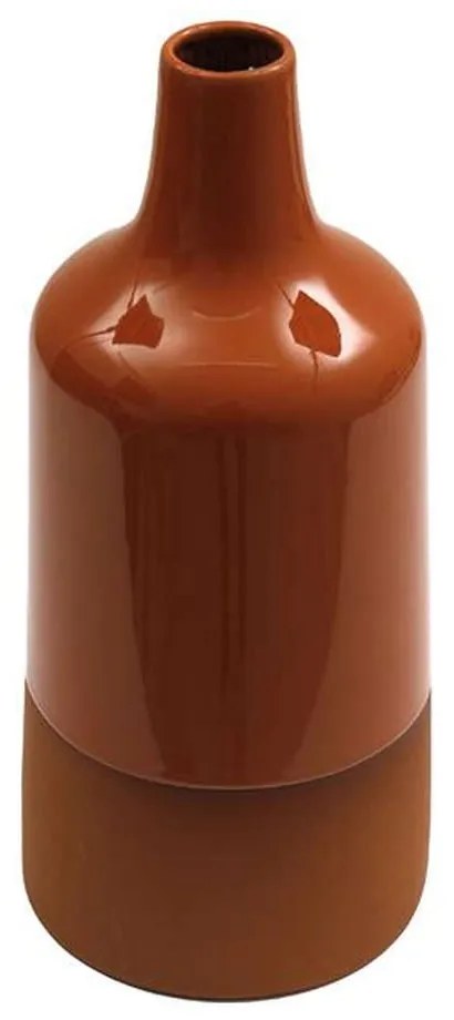 Βάζο - Μπουκάλι 014.OL0324 12x23cm Κεραμικό Terracotta Ceramic