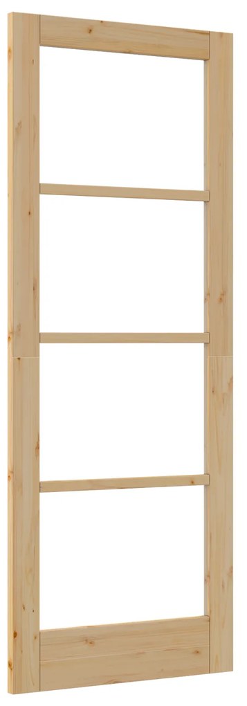 vidaXL Εσωτερική Πόρτα με Γυαλί "ORKDAL" 78x202x4 εκ. Στερεό Ξύλο Πεύκου