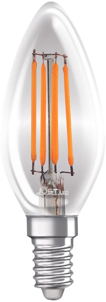 JUSTLed-LED Filament Ε14 C35 6W 4000K Φυσικ΄ό Dimmable (B143506202)