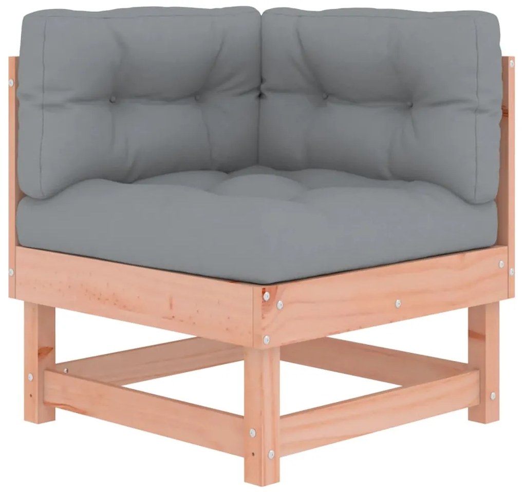 vidaXL Σαλόνι Κήπου Σετ 4 τεμ. με Μαξιλάρια Μασίφ Ξύλο Ψευδοτσούγκας