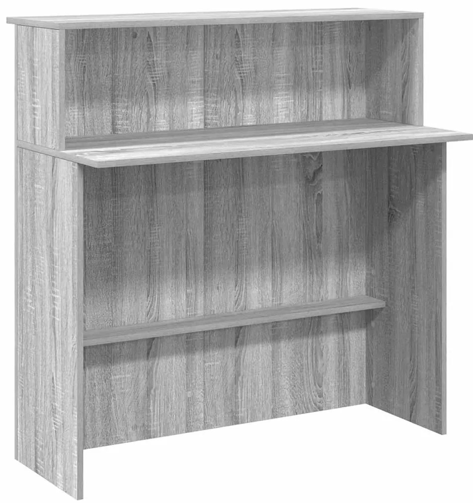 vidaXL Γραφείο υποδοχής 100x50x103,5 εκ. Επεξεργασμένο Ξύλο