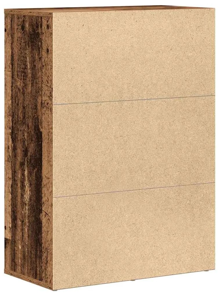 vidaXL Πλαϊνό γραφείο Παλιό ξύλο 60 x 31 x 84 εκ. Επεξεργασμένο ξύλο