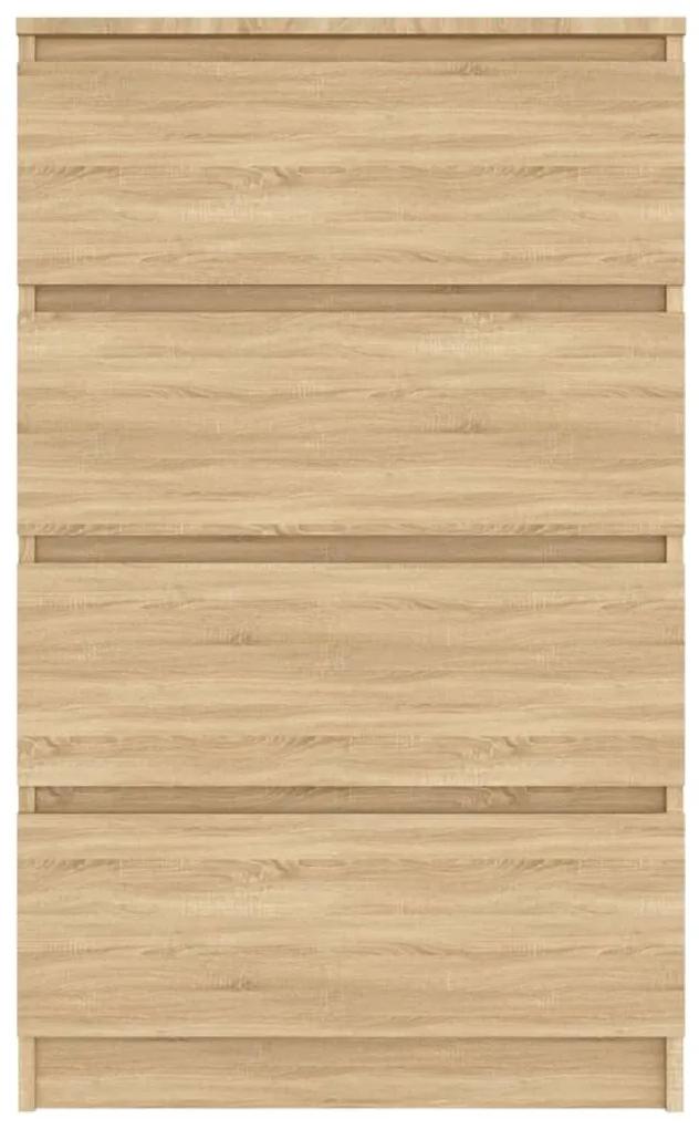 Συρταριέρα Sonoma Δρυς 60 x 35 x 98,5 εκ. Επεξεργασμένο Ξύλο - Καφέ