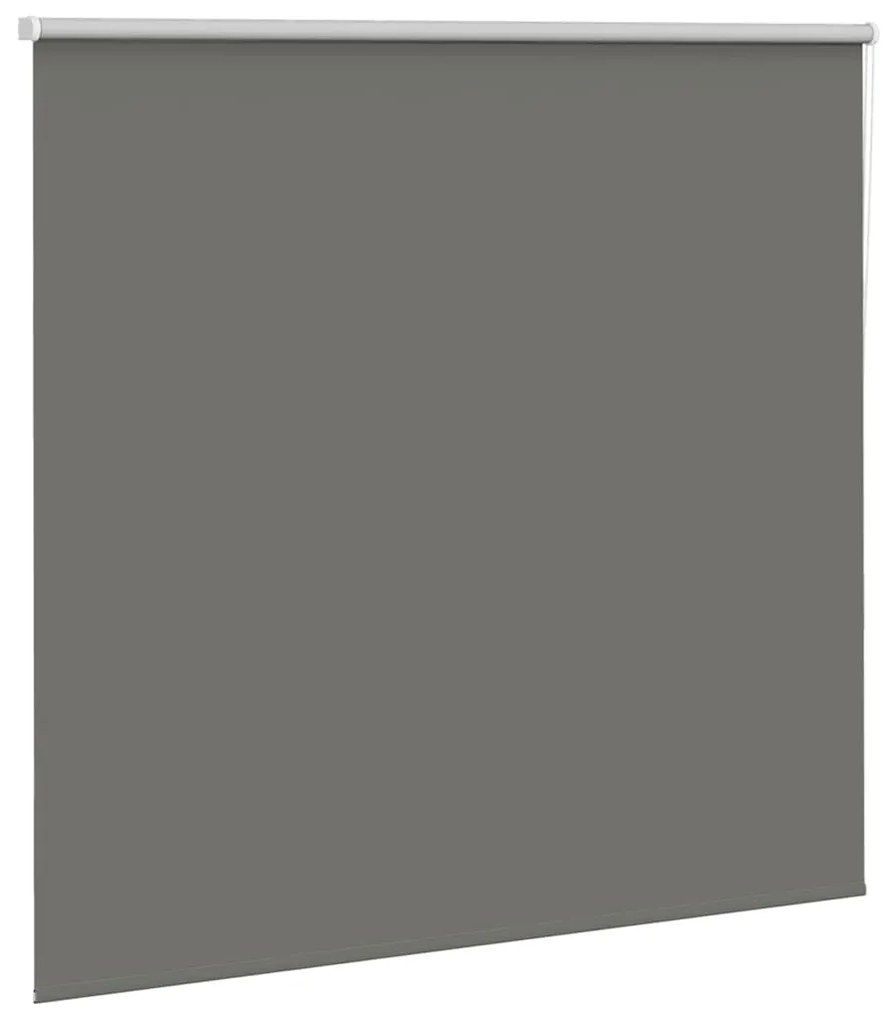 vidaXL Roller Blind Blackout γκρί 155x175 cm Πλάτος υφάσματος 151,6cm