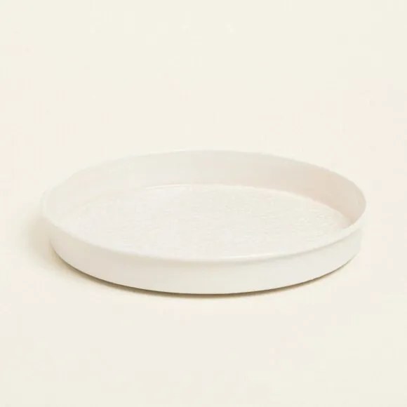 Beauty Home ΔΙΣΚΟΣ ΜΕΤΑΛΛΙΚΟΣ ΑΝΑΓΛΥΦΟΣ ΕΚΡΟΥ 22 CM
