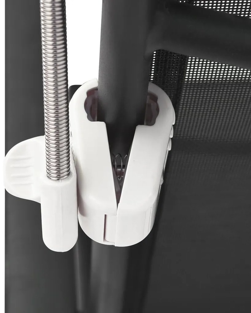 vidaXL Ομπρέλες για Καρέκλες Κάμπινγκ 2 τεμ. Πράσινες 105 εκ.