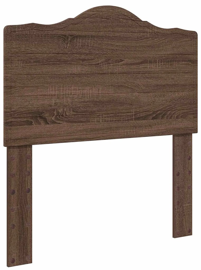 vidaXL Σκελετός Κρεβατιού Καφέ δρυς 90 x 190 cm Επεξεργασμένο ξύλο