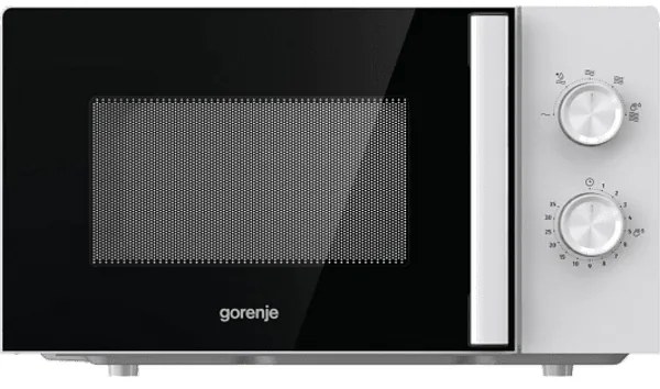 Gorenje MO20E1WH Φούρνος Μικροκυμάτων 20lt, Λευκός