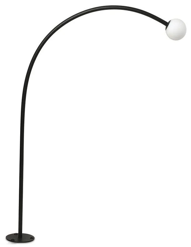 Φωτιστικό Δαπέδου Cuca 650 75567 Led 3W 2700K 154lm 52x65cm Black Faro Barcelona