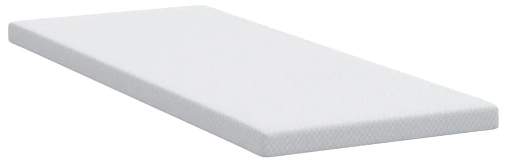vidaXL Στρώματα Λευκό 70 x 200 cm 100% ύφασμα πολυεστέρα με τζακάρ