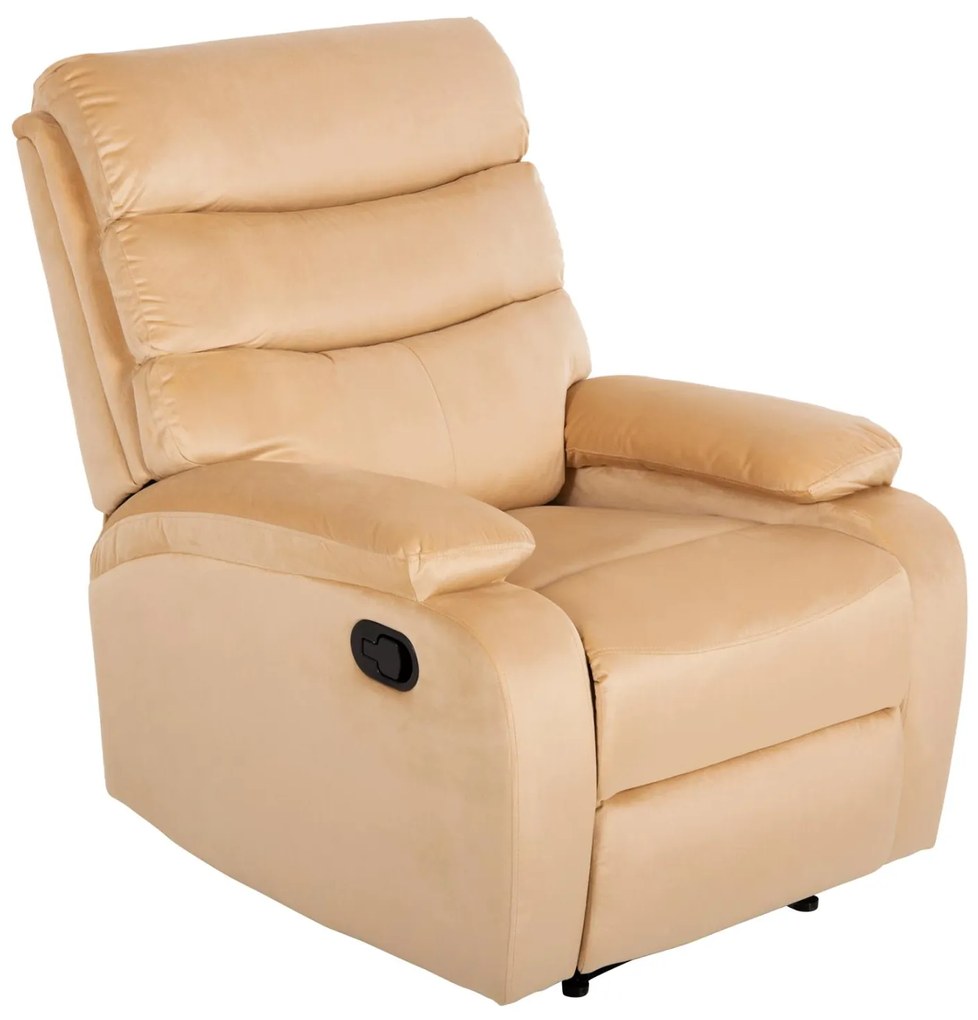 ΠΟΛΥΘΡΟΝΑ RELAX YASUMU  ΕΚΡΟΥ ΒΕΛΟΥΔΟ 80x93x100Υεκ. 80x93x100 εκ.