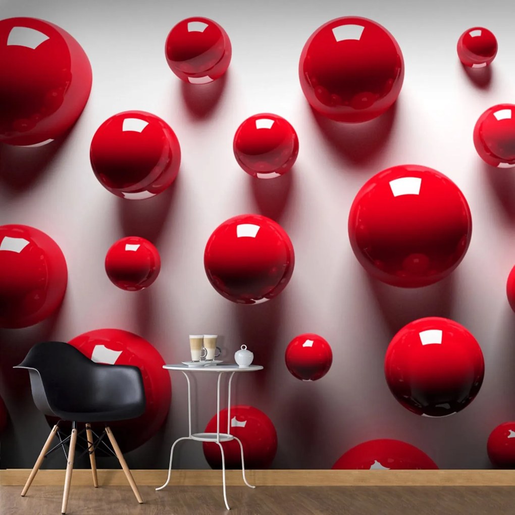 Φωτοταπετσαρία - Red Balls 250x175